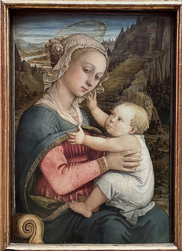 Lippi — Vierge et Enfant Jésus 1465